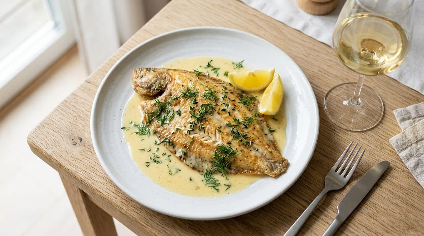 Sådan finder du den rette vin til fisk i smørsauce
