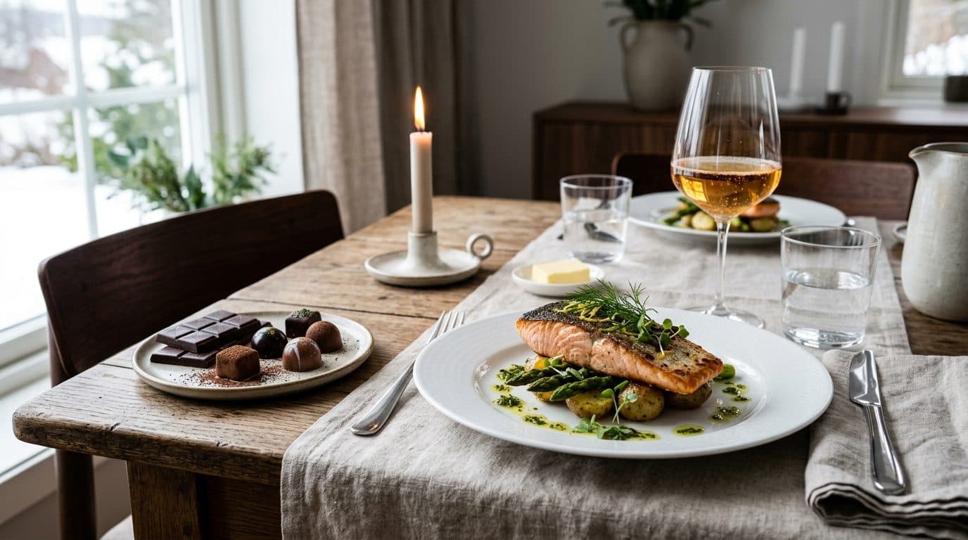 Sådan vælger du den perfekte dessert til fiskemiddagen
