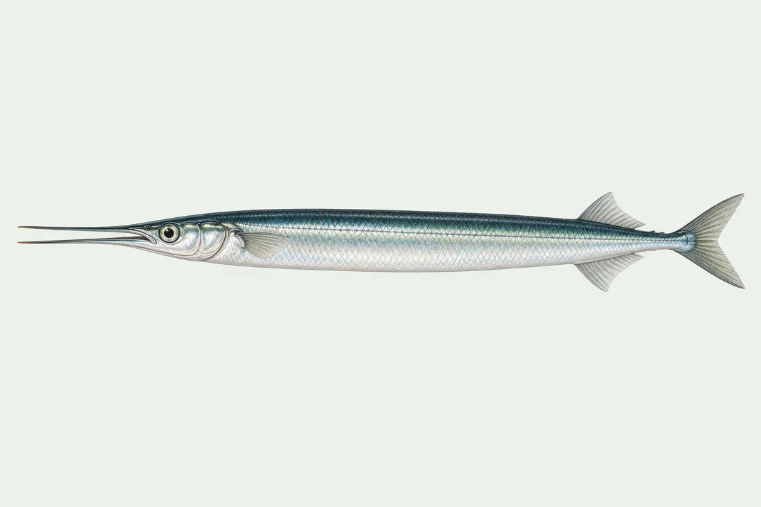 Artsplanche af hornfisk