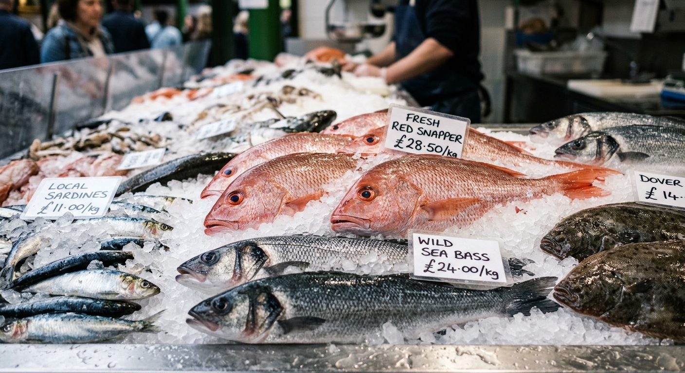 Nordisk fiskemarked og sæsonale råvarer gennem året