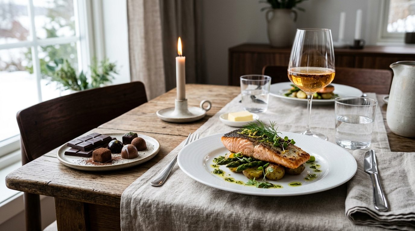 Sådan vælger du den perfekte dessert til fiskemiddagen
